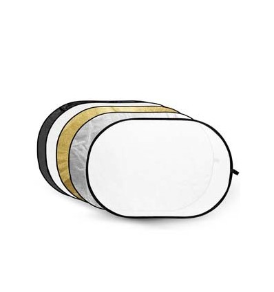 Reflektor 5i1 (Soft, Silber, gold, schwarz & weiß) 60 cm x 90 cm 0