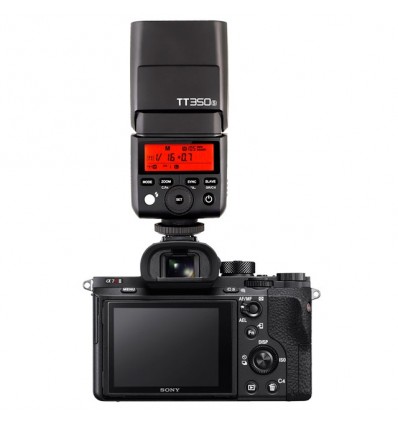 Godox TT350S - Kompakt-TTL Blitz für Canon, Nikon und Sony Alpha Kameras 1